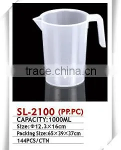 Hot Factory Sell 1000ml Graduated Plastic Measuring Cup With Handle Mc025 thumbnail-1