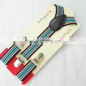 Wholesale Fashion Stripes Kids Elastic Braces Suspender thumbnail-5