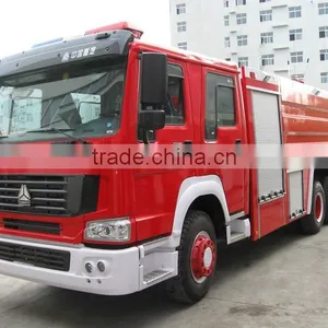 New Design Hot Sale High Quality 15000L Howo Fire Engine Vehicle thumbnail-2