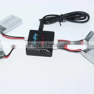 2016 Quadcopter High Rate RC Airplane Li-po Battery for RC Model 4*Lithium Battery + Balance Battery Charger thumbnail-4
