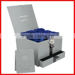 Luxury Large Cardboard Custom Box for Flower Packaging Wholesale thumbnail-1