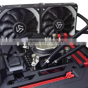 WaterMax240 Cpu Copper Computer Radiator Case Liquid Cooling Block PWM Connector With 12025 Case Fan Silent Fan thumbnail-3