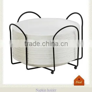 Metal Round Simple Napkin Holder thumbnail-1