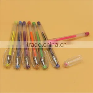 10 Pcs Colored Silica Rainbow Gel Pen Set Tattoo Pen Pen Set thumbnail-3