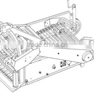 Tractor Potato Harvester, Walking Tractor Potato Harvester thumbnail-4