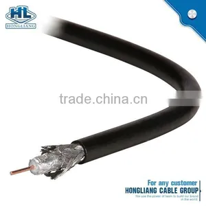 RG58U Coaxial Cable CCS Conductor 50 OHM Foam PE Al Foil Shield AL-Mg Wire Braid PVC Jacket thumbnail-3