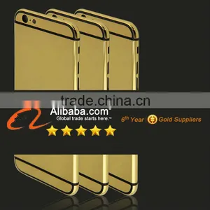 Gold 24K Limited Edition Frame Plated Back Housing for IPhone 6s thumbnail-5