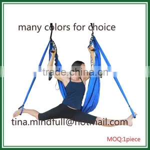 Lightweight 210T Nylon Aerial Hanging Yoga Trapeze thumbnail-1