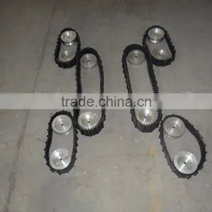 Robot Rubber Tracks,rubber Tracks for Robot,small Rubber Tracks thumbnail-2