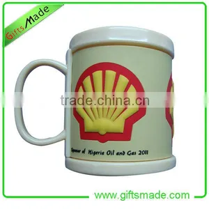 Soft Plastic Coffee Cups Mugs With Lid thumbnail-1