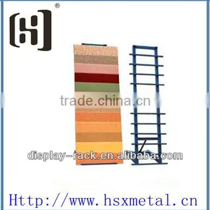 Floor Standing Metal Display Stands for Ceramic Tiles HSX-S519 Ceramic Display Stands thumbnail-1