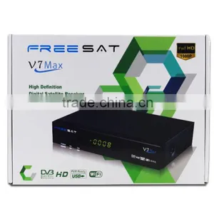 Original Manufacutre Freesat 1080P Full HD Freesat V7 Max Satellite Receiver DVB-S2 Set Top Box Support Cccam Powervu Youtube thumbnail-5