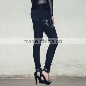 DEVIL FASHION 2015 Latest Women Punk Pants/trousers PT006 thumbnail-2