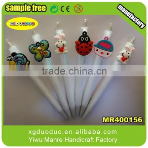 2015 High Quality Soft PVC Pencile Charm/ Pencile Topper and Cheap Fabric Table Toppers thumbnail-2