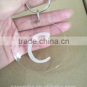 Acrylic Key Ring With Laser Letter,Acrylic Key Chain With Laser Letter thumbnail-3