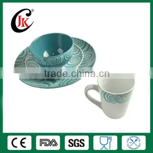 Wholesale Blue Stoneware Porcalain Dinnerware Set,Porcelain Dinner Set thumbnail-1