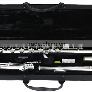 Bass Flute Silver Plated C Key Offset G Key thumbnail-1