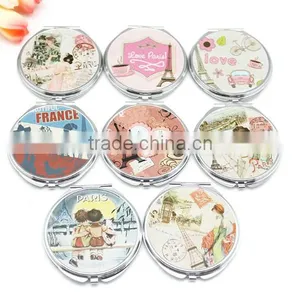 Compact Mirror Small Pocket Mirror and Metal Compact Pocket Mirror thumbnail-1