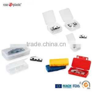 PP Transparent Plastic Die and Hand Tap Box Packaging Container With Closure Uni Box UB thumbnail-6