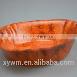 Peach Shape of Woven Wooden Plate and Dish thumbnail-3