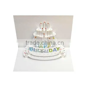 Recycled POP UP Card,Custom POP UP Card,POP UP Birthday Card thumbnail-1
