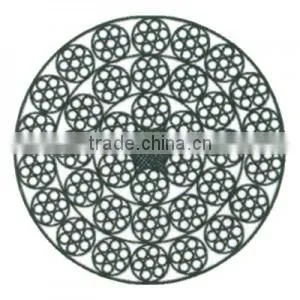 Manufacture ! 35w*7 24.5mm Ungalvanzied Wire Rope(non-rotating) thumbnail-1