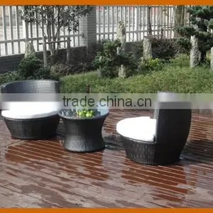 Rattan Space-saving Sofa Set Stackable thumbnail-1