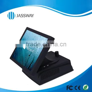 Single-screen Full-flat All-in-one Touch POS Machine, 15'' Hot Sale Touch Pos Machine, POS Manufacturer thumbnail-1