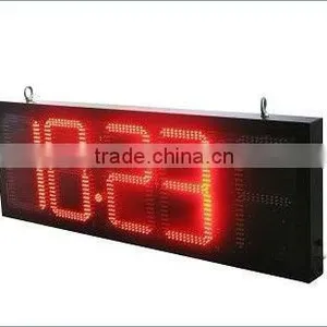 Sinoela Outdoor Waterproof Wireless Led Temperature/humidity/time/date Display/led Temperature Sign 25" thumbnail-1