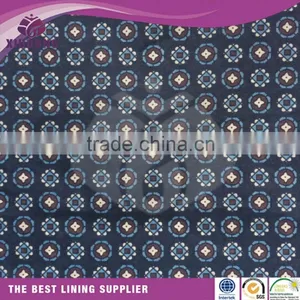 New Design Woven Polyster Printed Lining Fabric/fashion Fabric for Garment/cheap Polyester Taffeta thumbnail-2