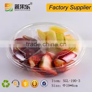 Disposable Plastic Fresh Fruit Salad Packaging Container thumbnail-2