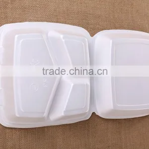 Foam Takeaway Food Container Three Lattice thumbnail-2
