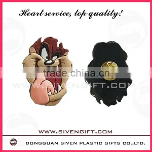 Promotion Funny Soft Pvc Brooch thumbnail-2