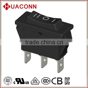 HS9-C2-02Q200-BB07 OEM Most Popular Black Poles Rocker Switch thumbnail-1