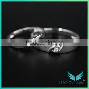 Amora Moissanite Images Youtube Men and Women White Gold Moissanite 2mm Wedding Ring thumbnail-1