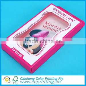 Brand Name Cell Phone Case Package With Transparent Window thumbnail-4