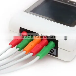 Hospital Medical 24 Hours CS-3CL Cardiac Heart Holter Monitor 3 /12 Channel ECG Holter Recorder With Free Software-Shelly thumbnail-2