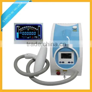 2016 Best Sale China Manufacturer Promotion Q Switch Pigmented Lesions Treatment Nd Yag Laser Tatoo Removal Machine Haemangioma Treatment thumbnail-1