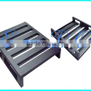 Euro Heavy Duty Steel Flat Pallets Wholesale thumbnail-1