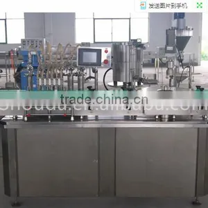 Automatic Wine Screw Cap Filling Capping Machine for Wholesales thumbnail-1