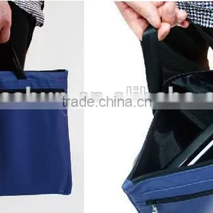 China Supplier Polyester Zipper Hand Document Bag A4, Conference Tote Bag thumbnail-2