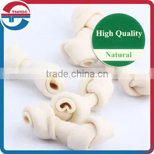 Rawhide Knotted Bone Dog Chews thumbnail-2