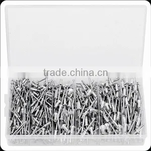 500pc Aluminum Rivet Assortment thumbnail-2