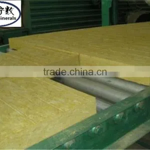China Building Fireproof Mineral Rigid Insulation Rock Wool for Wall and Roof thumbnail-4