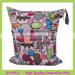 New Arrival Zippered Waterproof Wet Diaper Bag thumbnail-1