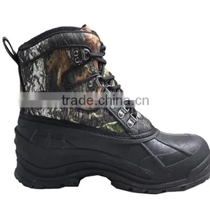 Mens Lightweight Camouflage/Camo Neoprene Hunting Boots thumbnail-6