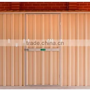 Flat Roof Garden Shed to Storage Wood thumbnail-4