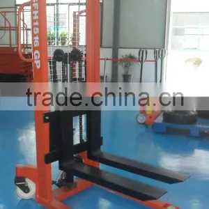 1.0t Hand Hydraulic Stacker thumbnail-1