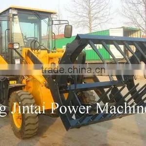 China Factory Supply 1200kg Mini Wheel Loader With CE, With Cab or Sunshade thumbnail-1