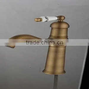 Oil Rubbed Bronze Color Basin Faucet Antique Brass Bathroom Faucet thumbnail-1